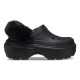 Saboti Crocs Stomp Lined Clog Culoare Negru - Black