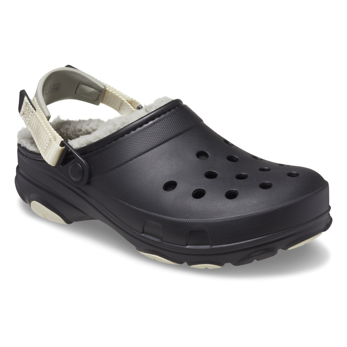 Saboti Crocs All Terrain Lined Clog Negru - Black - 1 | YEO