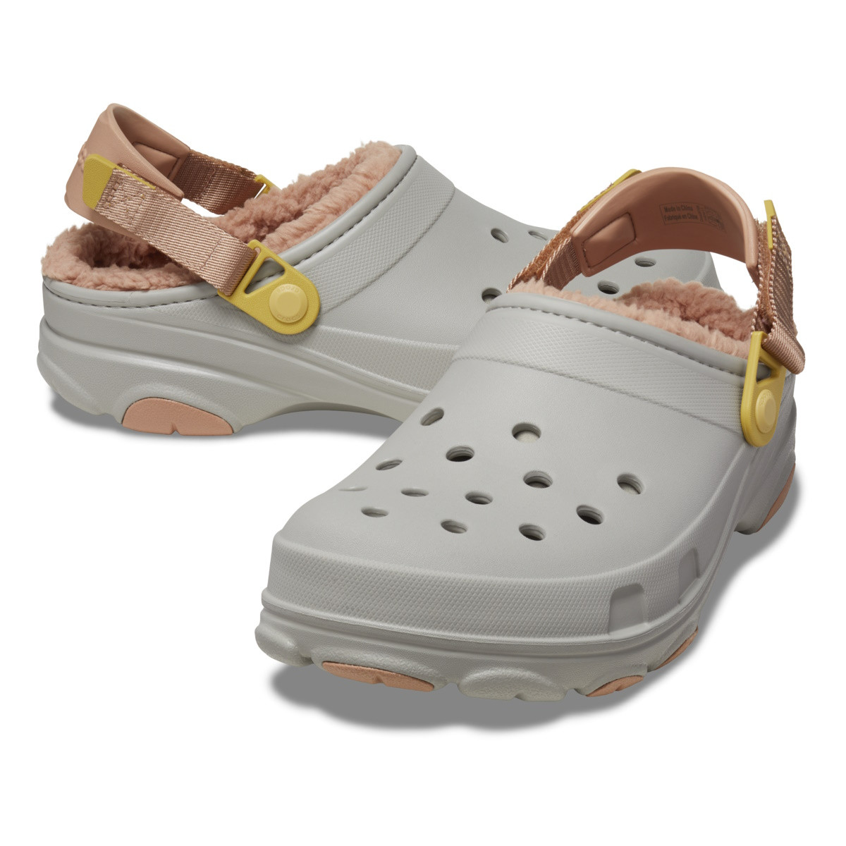 Saboti Crocs All Terrain Lined Clog Gri - Elephant - 2 | YEO
