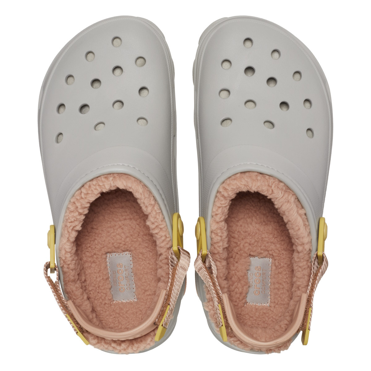 Saboti Crocs All Terrain Lined Clog Gri - Elephant - 3 | YEO