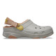 Saboti Crocs All Terrain Lined Clog Culoare Gri - Elephant