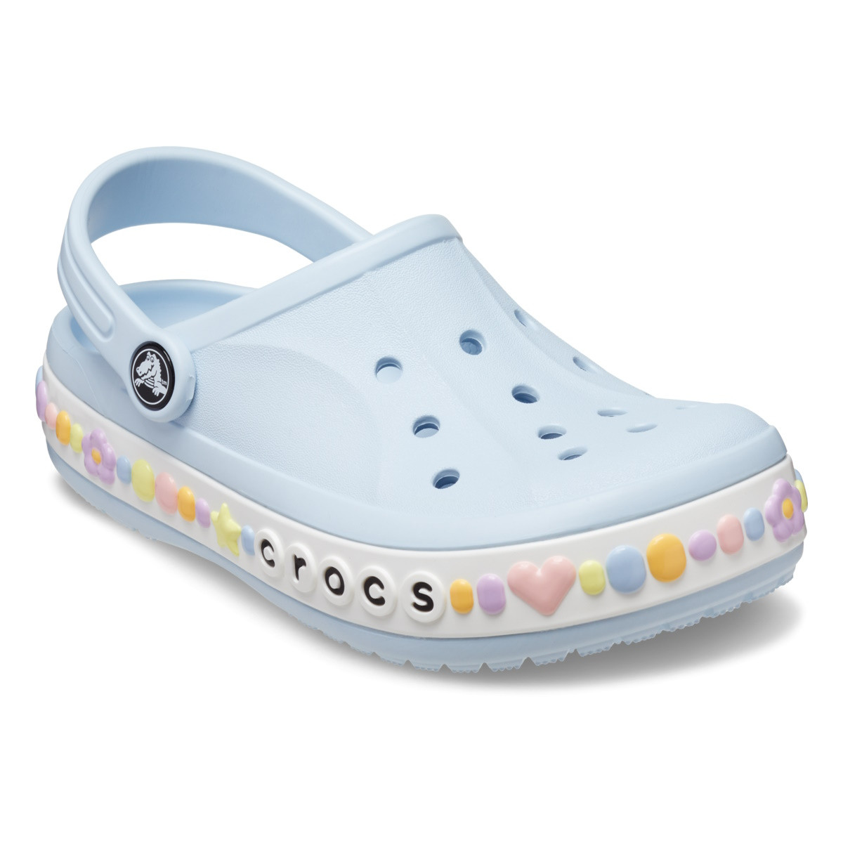 Saboti Crocs Toddler Bayaband Charm Band Clog Albastru - Mineral Blue - 1 | YEO