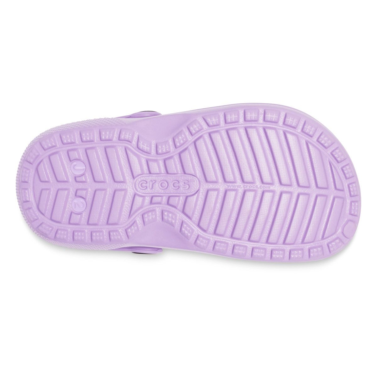 Saboti Crocs New Classic Lined Clog Kids Mov - Orchid
