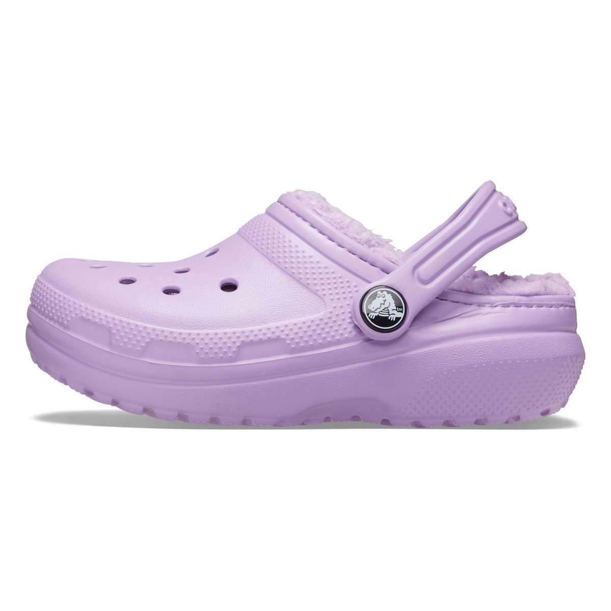 Saboti Crocs New Classic Lined Clog Kids Mov - Orchid - 2 | YEO