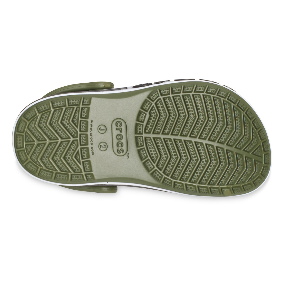 Saboti Crocs Bayaband Clog Kids Verde - Army Green