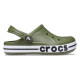 Saboti Crocs Bayaband Clog Kids Culoare Verde - Army Green