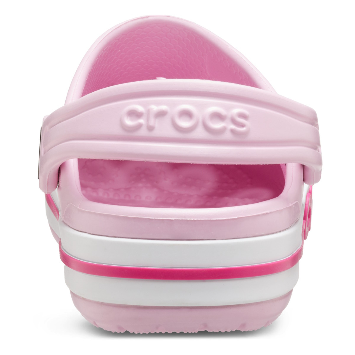 Saboti Crocs Toddler Bayaband Clog Roz - Ballerina Pink/Candy Pink - 5 | YEO