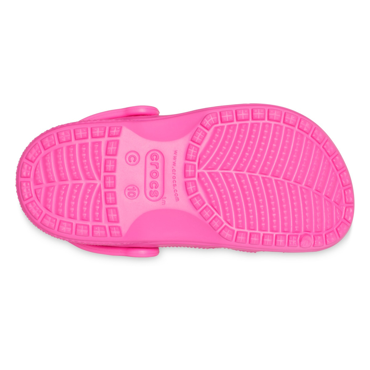 Saboți Crocs Toddler Baya Clog Roz - Electric Pink
