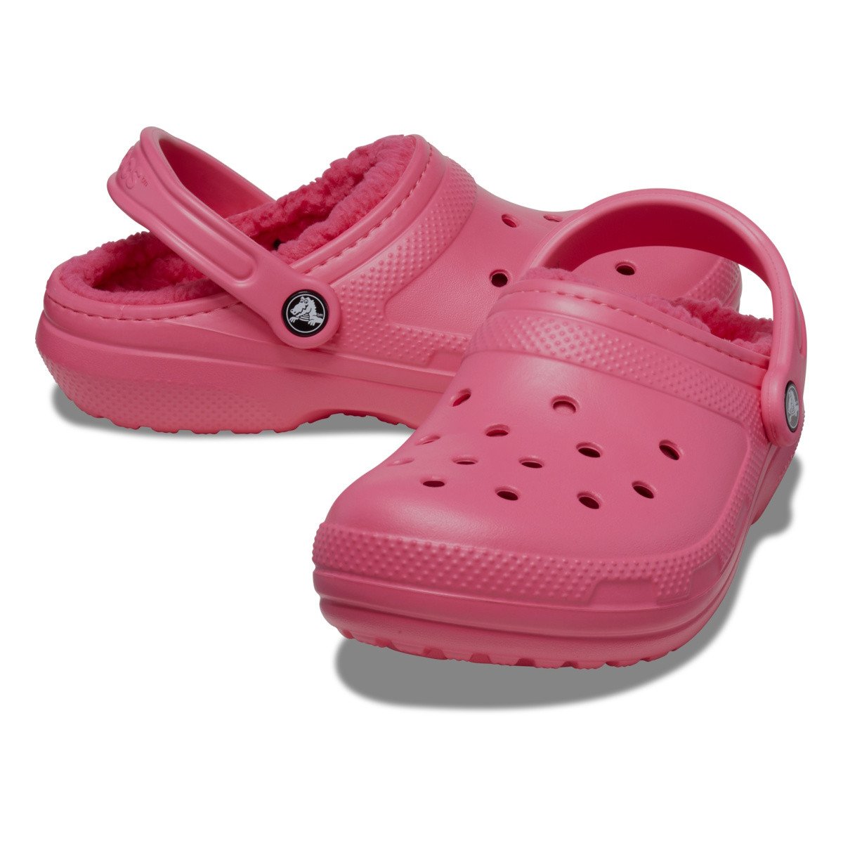 Saboti Crocs Classic Lined Clog Roz - Hyper Pink - 3 | YEO