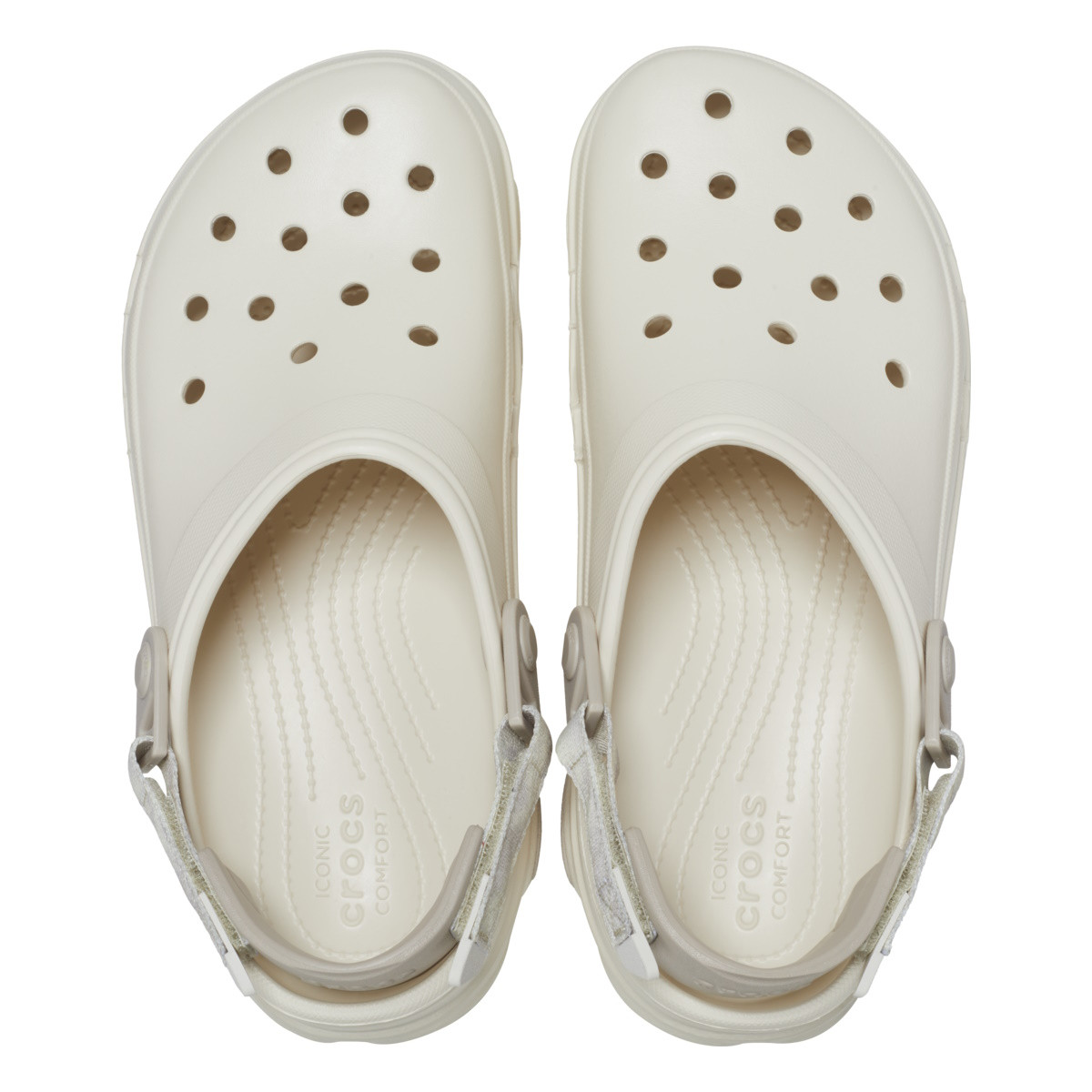 Saboti Crocs Classic All-Terrain Clog Bej - Cobblestone/Stucco - 4 | YEO