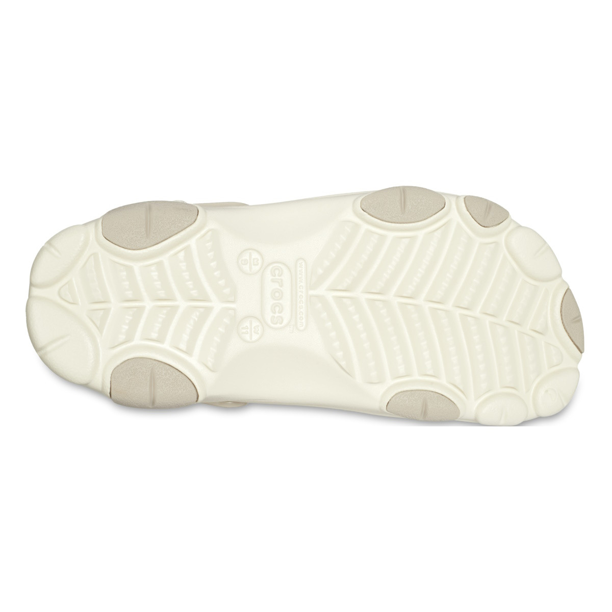 Saboti Crocs Classic All-Terrain Clog Bej - Cobblestone/Stucco - 6 | YEO