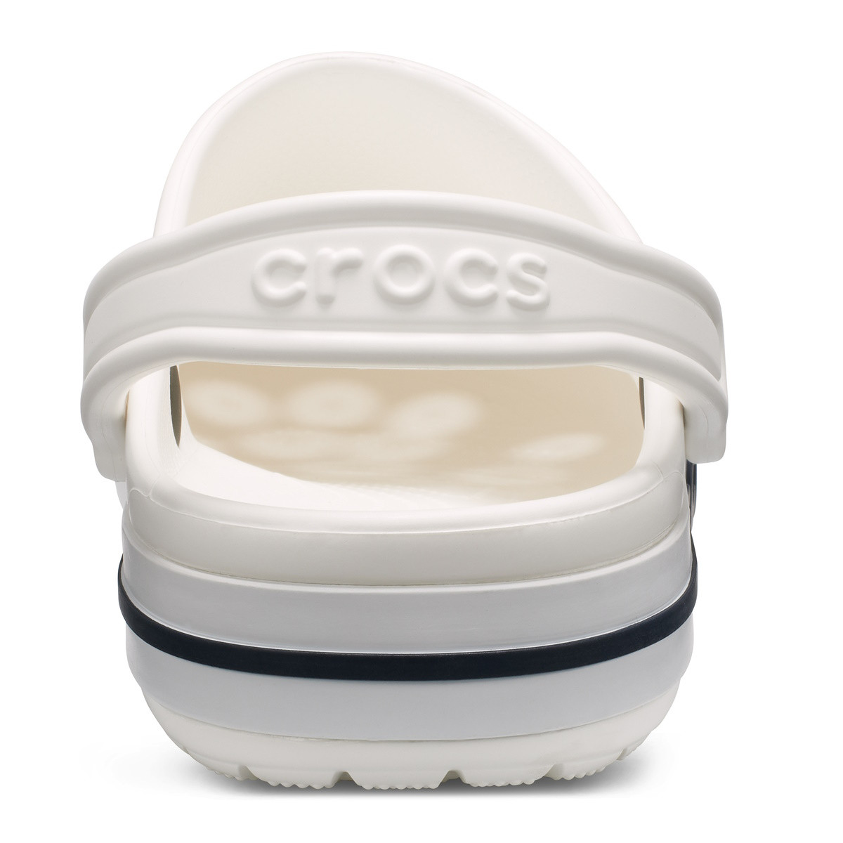Saboti Crocs Bayaband Clog Alb - White/Navy - 4 | YEO