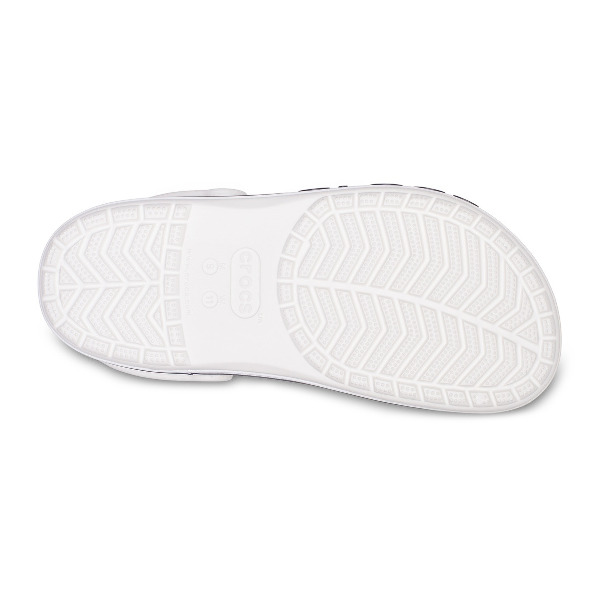 Saboti Crocs Bayaband Clog Alb - White/Navy