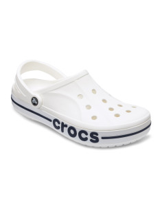 Saboti Crocs Bayaband Clog Alb - White/Navy 2