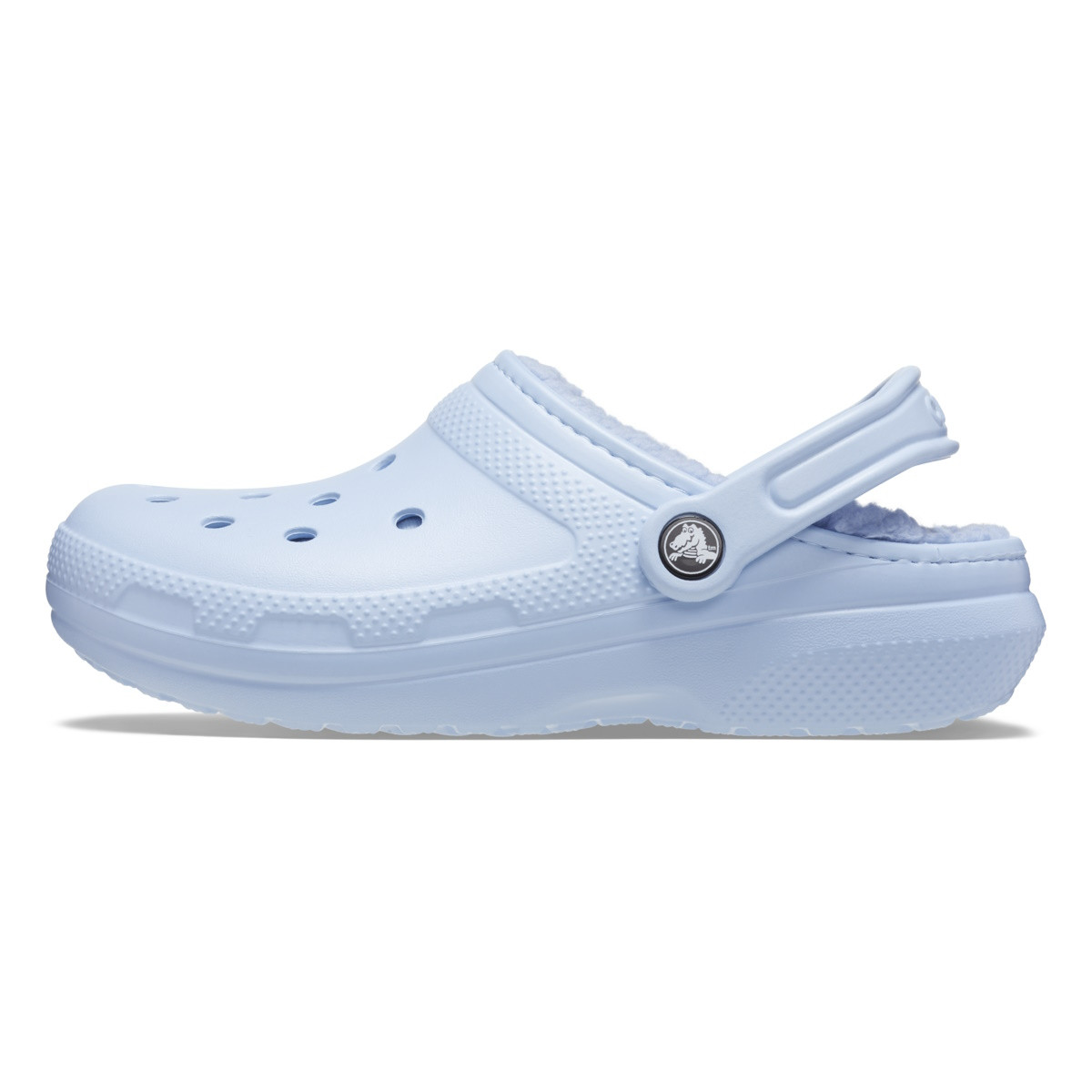 Saboti Crocs Classic Lined Clog Albastru - Blue Calcite - 2 | YEO