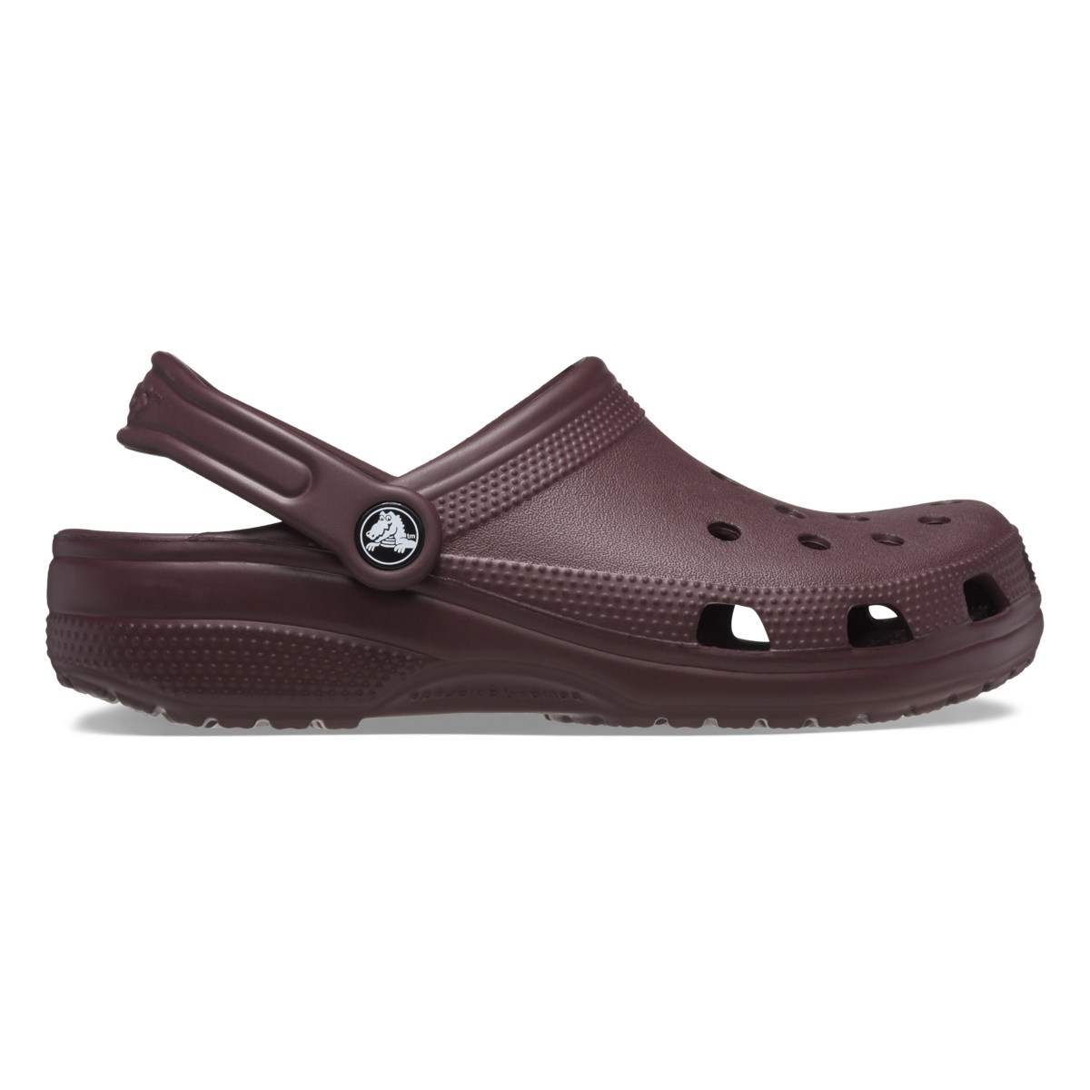 Saboti crocs classic bordo - dark cherry