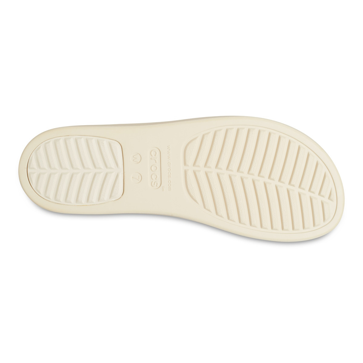 Papuci Crocs Brooklyn Slide Bej - Bone