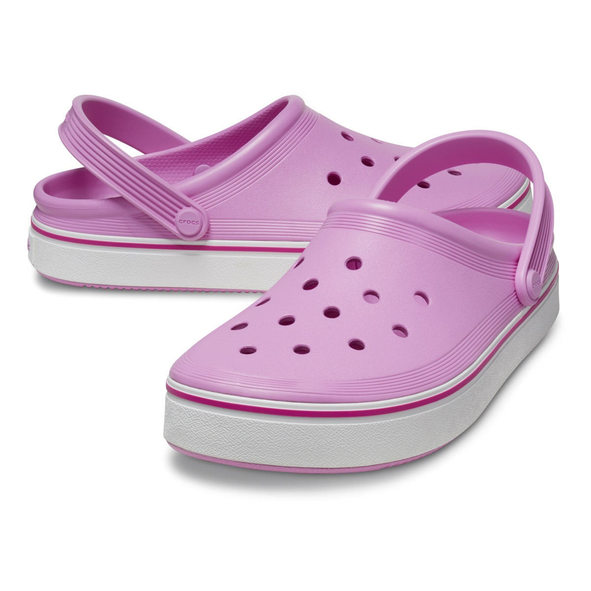 Saboți Crocs Crocband Off Court Clog Roz - Taffy Pink - 3 | YEO