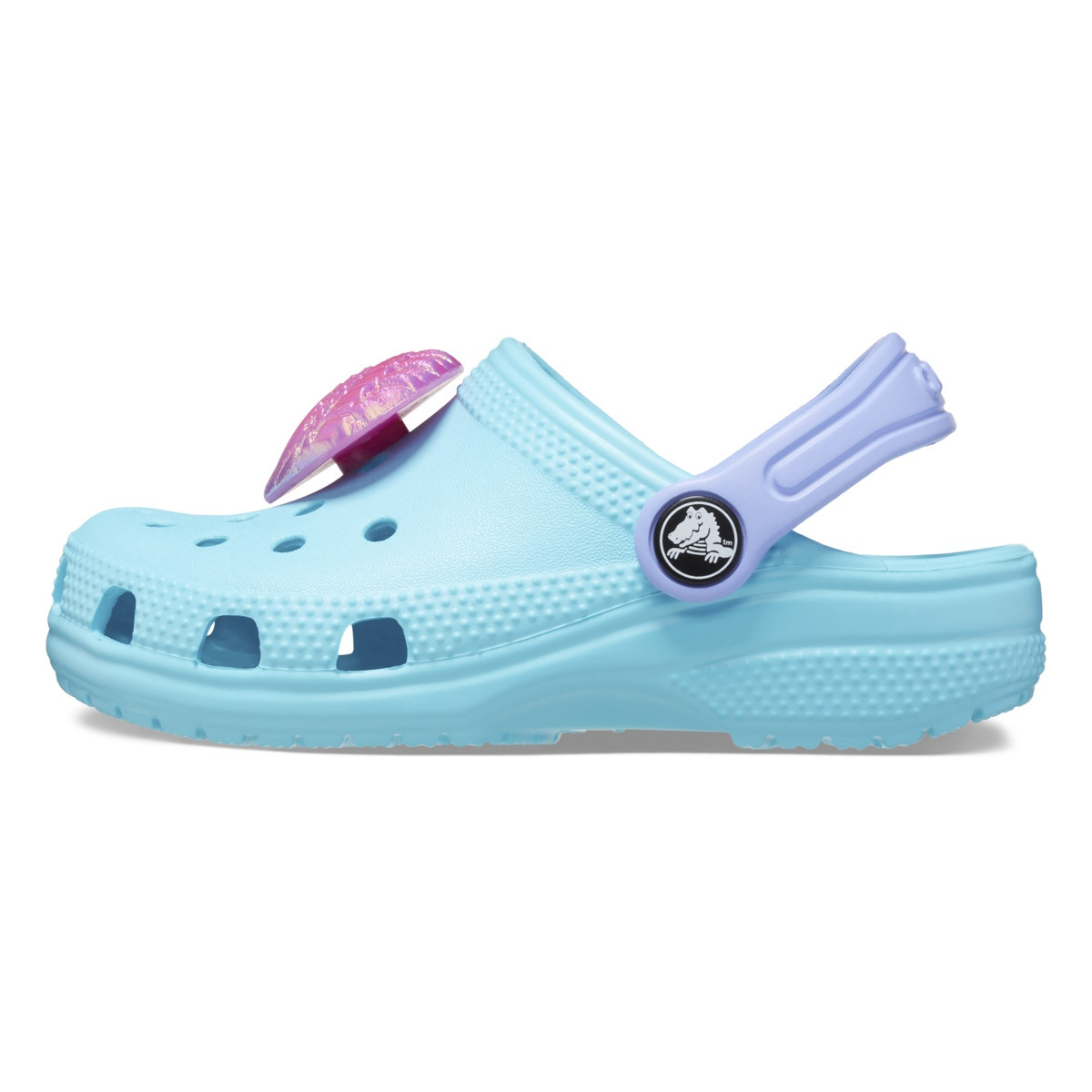 Saboti Crocs Toddler Classic I AM Mermaid Clog Albastru - Multi - 2 | YEO
