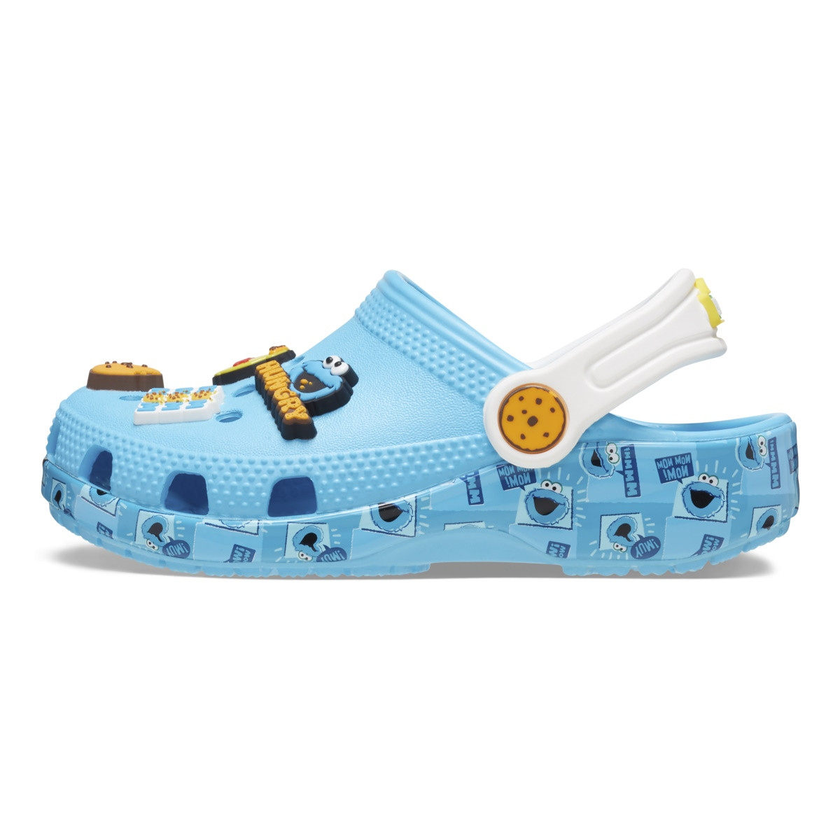 Saboti Crocs Toddler Classic Sesame Workshop Clog Albastru - Electric Blue - 2 | YEO