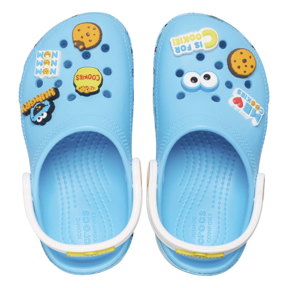Saboti Crocs Toddler Classic Sesame Workshop Clog Albastru - Electric Blue - 4 | YEO