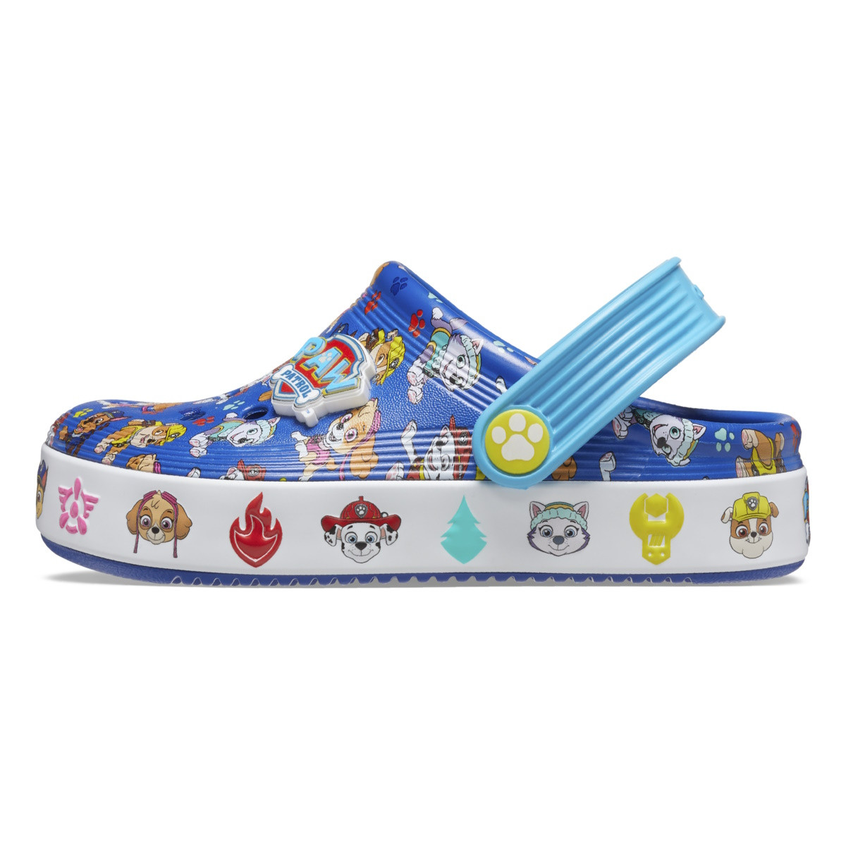Saboti Crocs Toddler Paw Patrol Off Court Clog Albastru - Blue - 2 | YEO