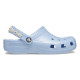 Saboti Crocs Classic Daisy Chain Clog Kids Culoare Albastru - Blue Calcite