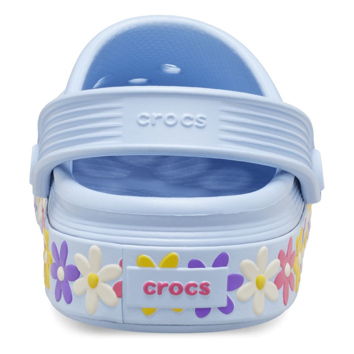 Saboti Crocs Toddler Off Court Daisy Clog Albastru - Blue Calcite - 5 | YEO