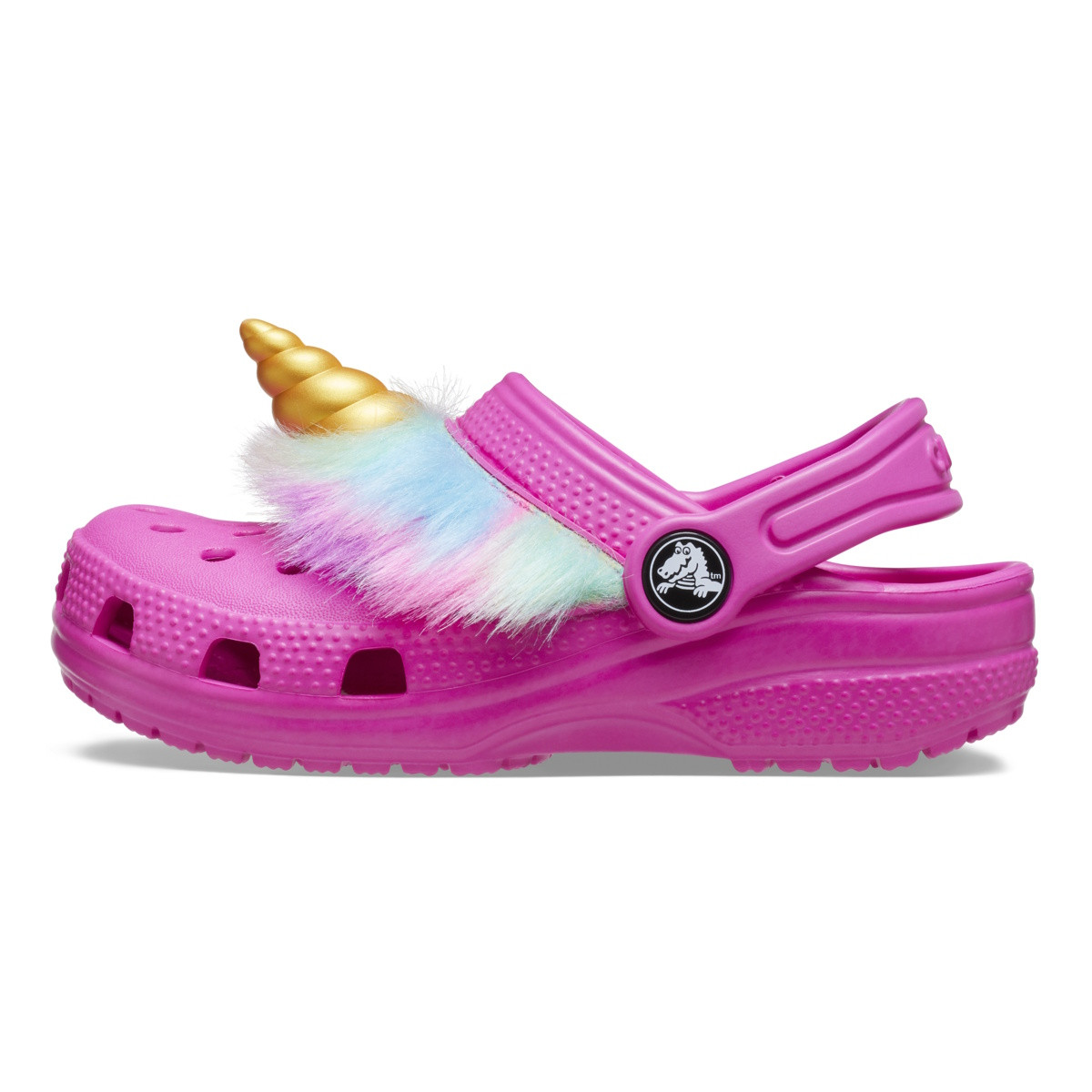 Saboti Crocs Classic Toddler I AM Unicorn Clog Roz - Juice - 2 | YEO