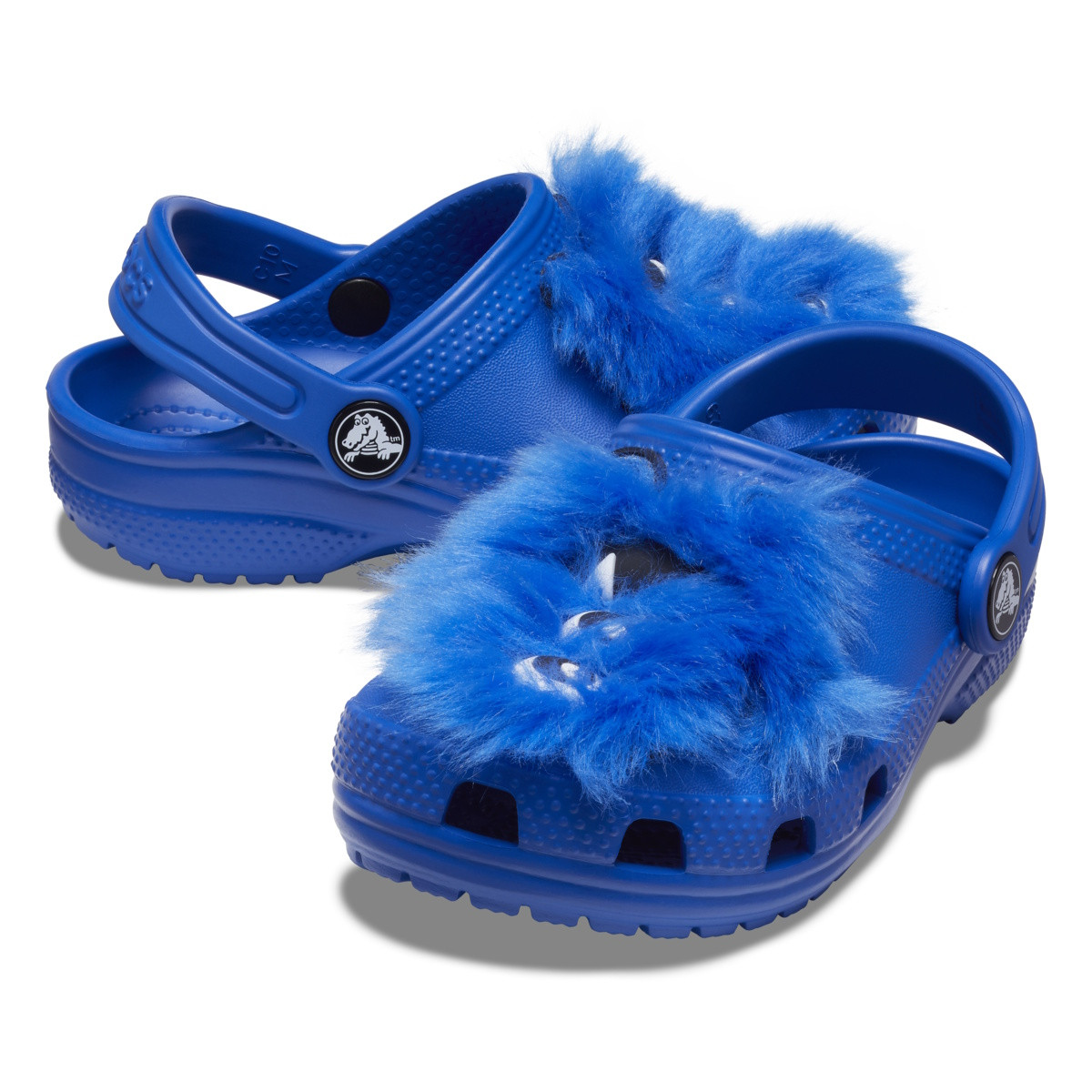 Saboti Crocs Classic Toddler I AM Monster Clog Albastru - Blue Bolt - 3 | YEO