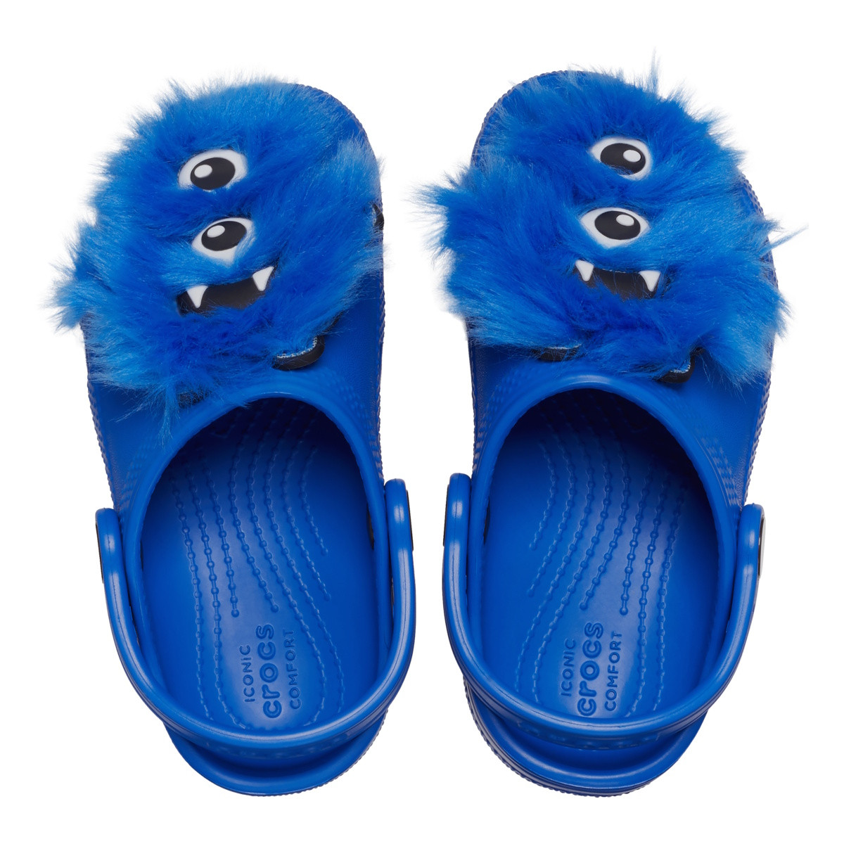 Saboti Crocs Classic Toddler I AM Monster Clog Albastru - Blue Bolt - 4 | YEO