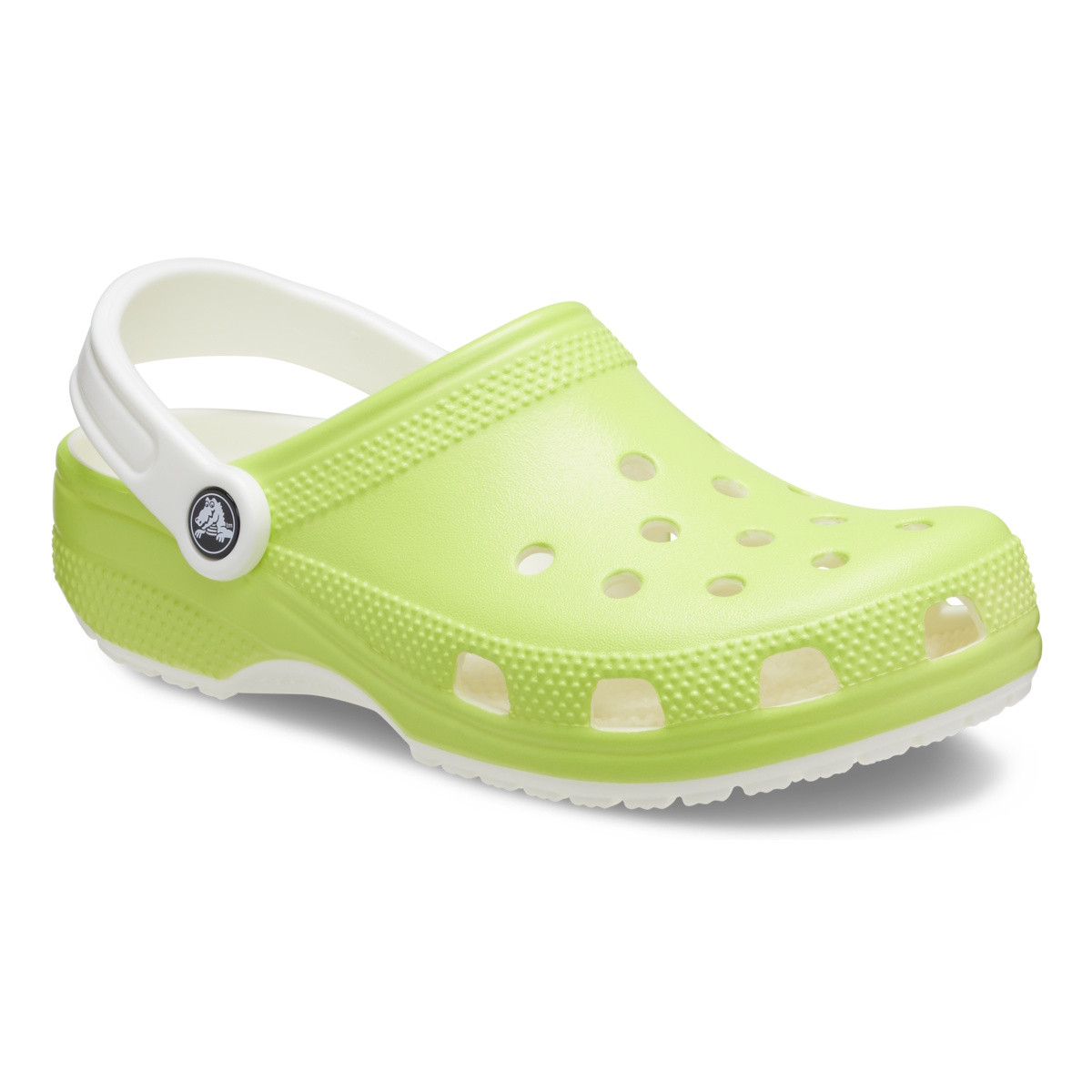 Saboti Crocs Classic Glow in the Dark Clog Kids Verde - Limeade - 1 | YEO