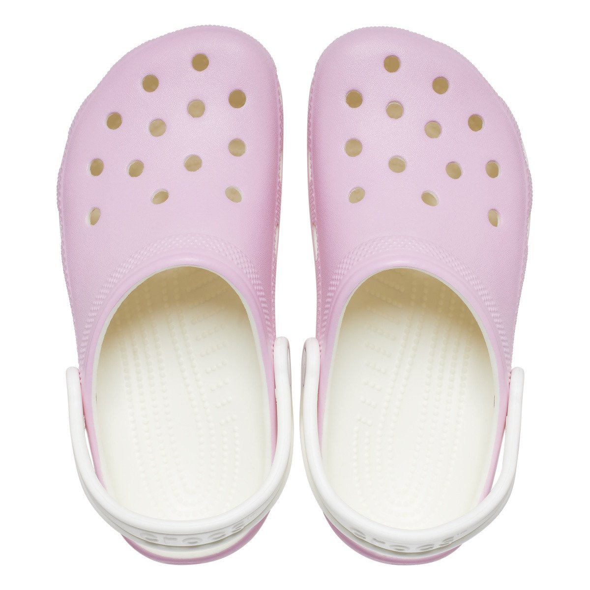 Saboti Crocs Classic Toddler Glow in the Dark Clog Roz - Flamingo - 3 | YEO