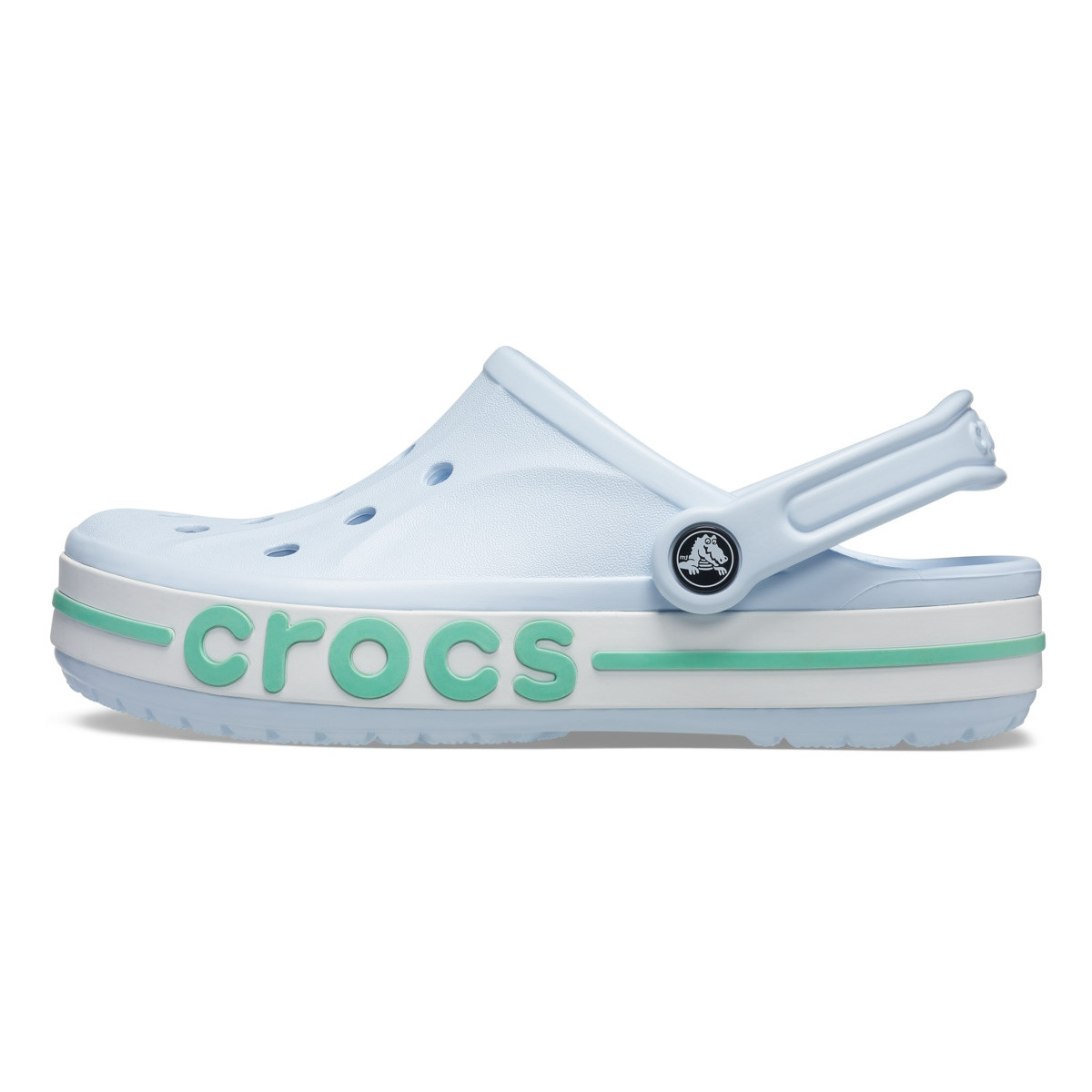 Saboti Crocs Bayaband Clog Albastru - Mineral Blue/Pistachio - 1 | YEO
