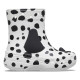 Cizme Crocs Toddler I AM Dalmatian Boot Culoare Alb - White/Black