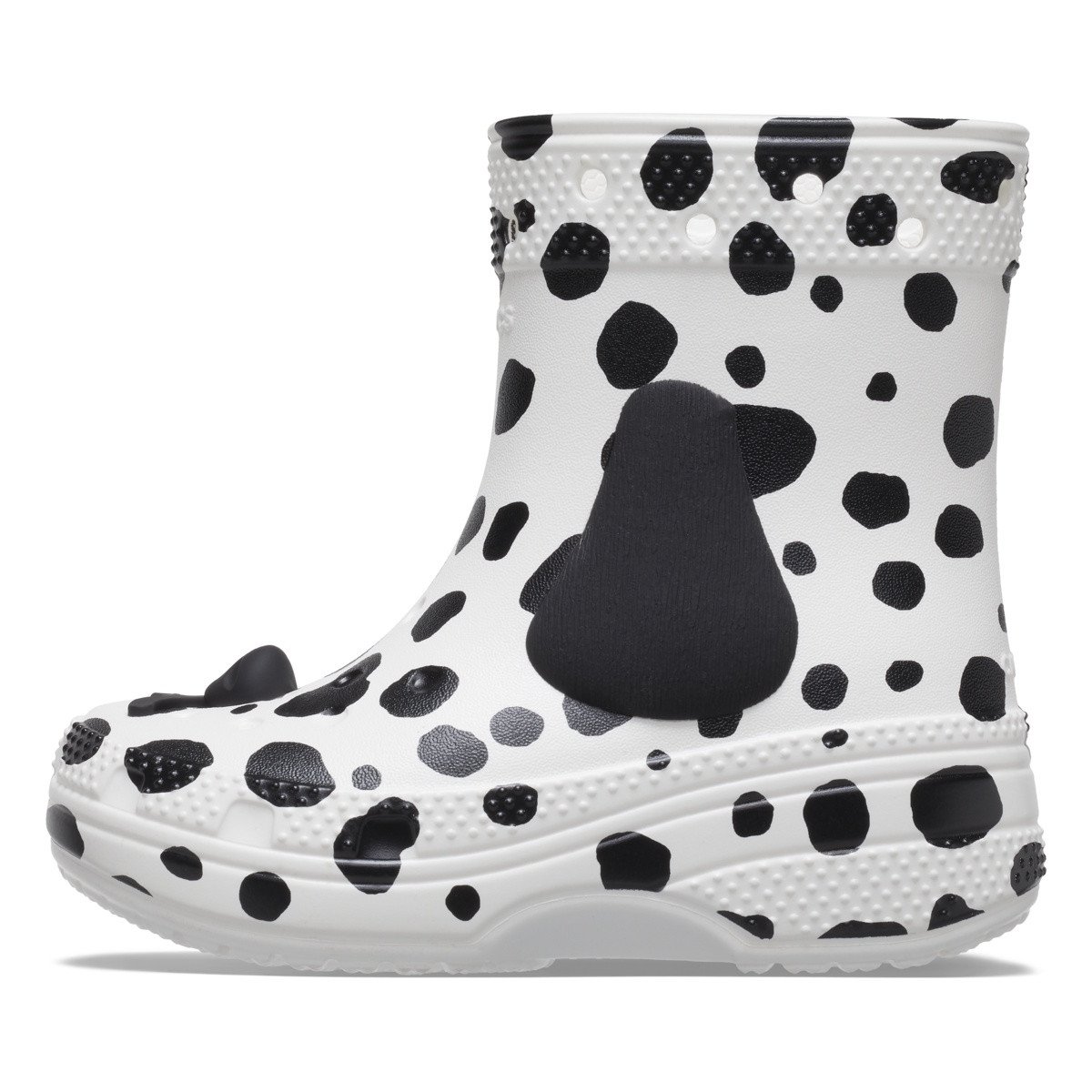 Cizme Crocs Toddler I AM Dalmatian Boot Alb - White/Black - 2 | YEO
