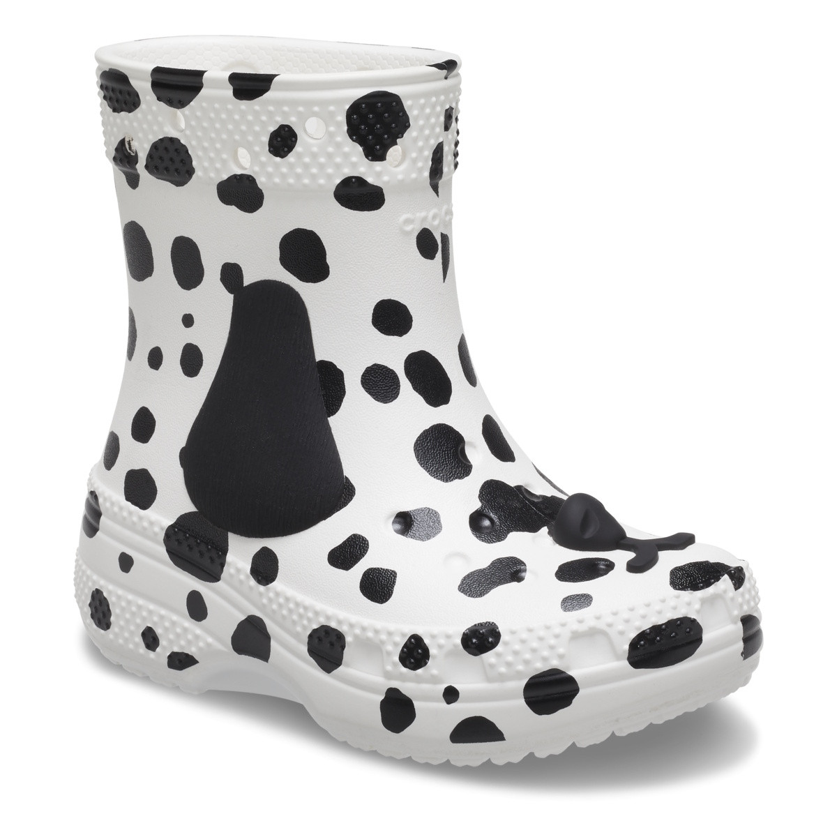 Cizme Crocs Toddler I AM Dalmatian Boot Alb - White/Black - 1 | YEO