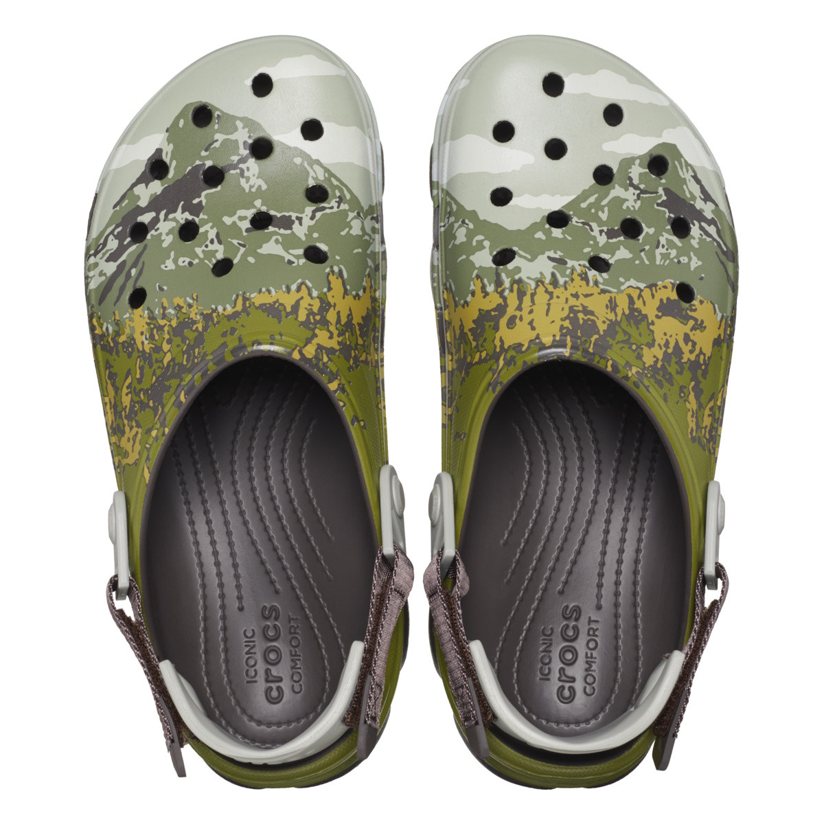 Saboti Crocs Classic All Terrain Summit Clog Maro - Multi/Espresso - 4 | YEO