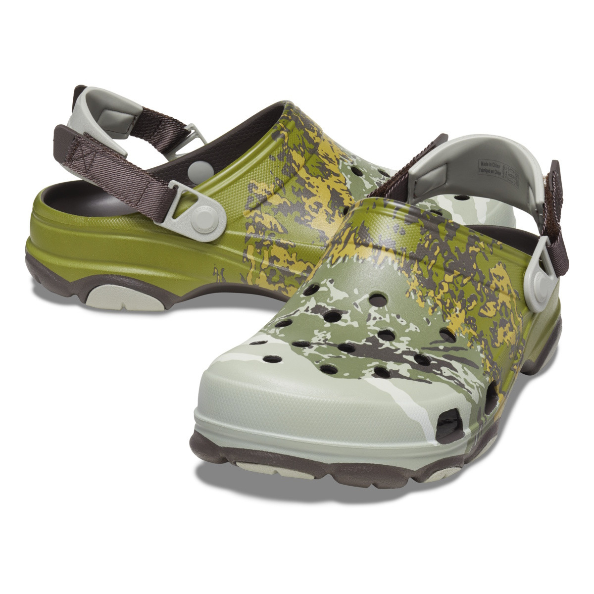 Saboti Crocs Classic All Terrain Summit Clog Maro - Multi/Espresso - 3 | YEO