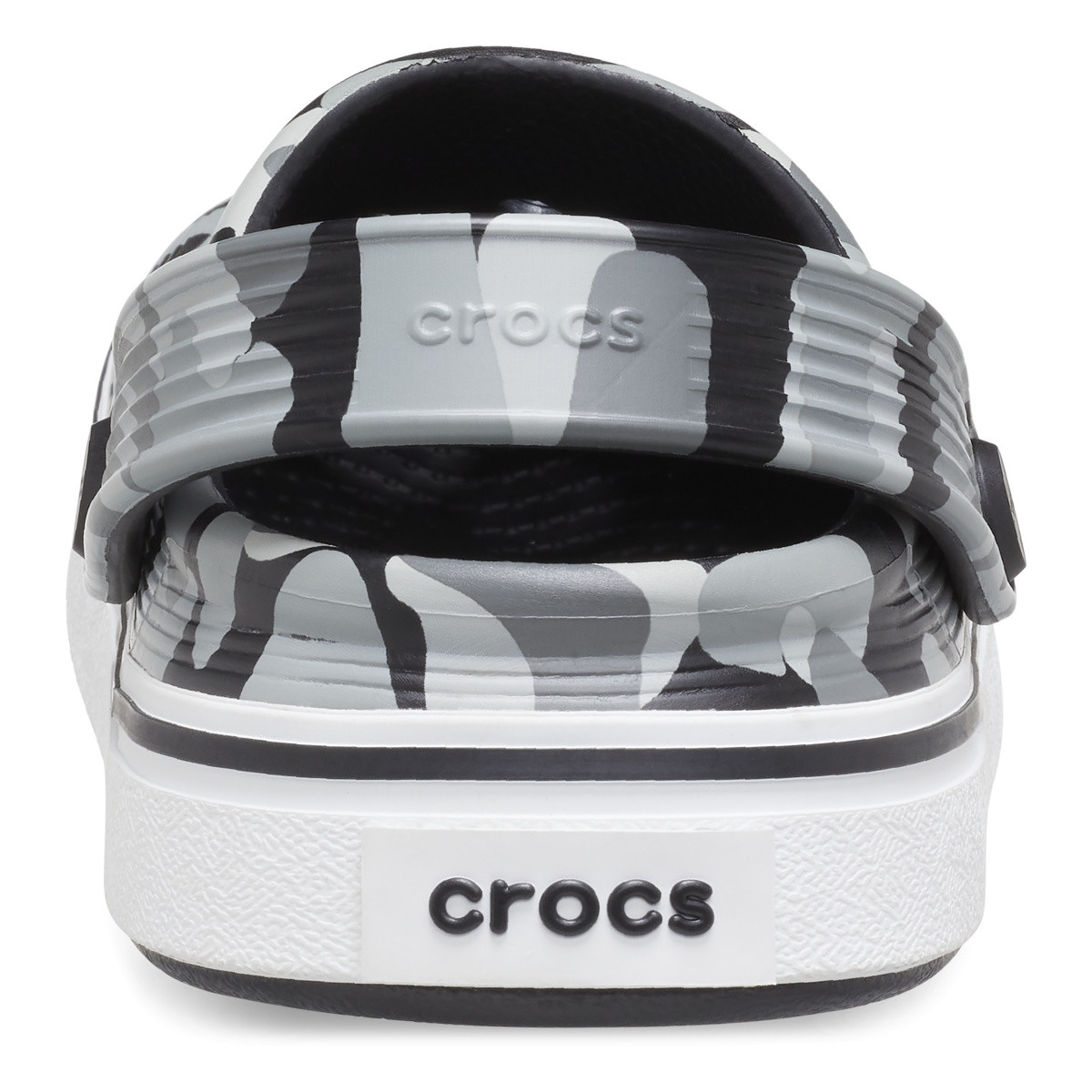 Saboti Crocs Off Court Camo Redux Clog Kids Negru - Black/White - 5 | YEO