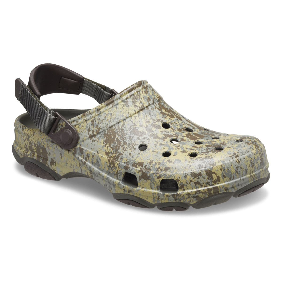 Saboti Crocs Classic All Terrain Moss Clog Verde - Dusty Olive/Multi - 1 | YEO