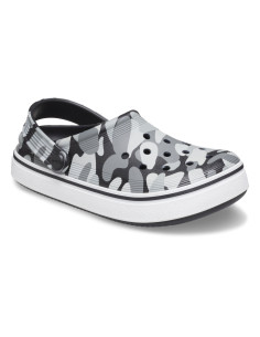 Saboti Crocs Toddler Off... Negru - Black/White 2