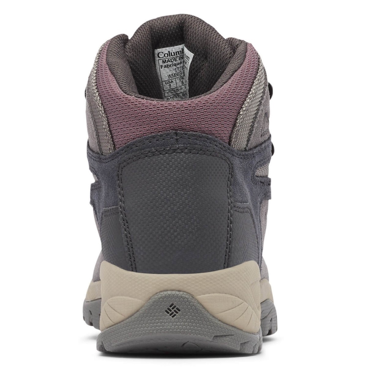 Bocanci Columbia Newton Ridge Plus Waterproof Amped Gri - Stratus/Canyon Rose - 4 | YEO