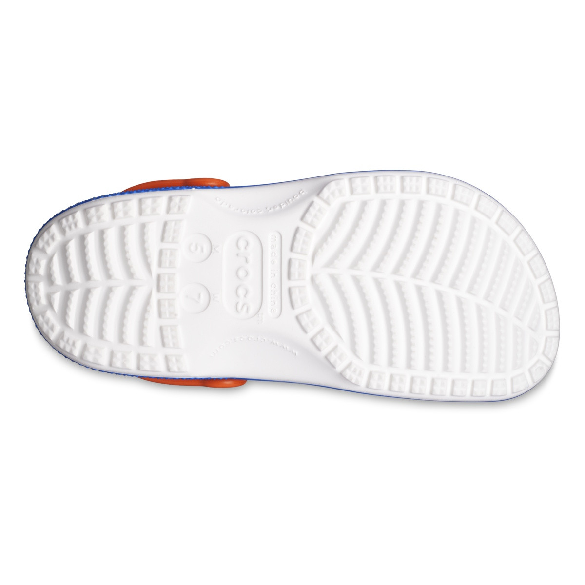 Saboti Crocs Classic NBA New York Knicks Clog Alb - White