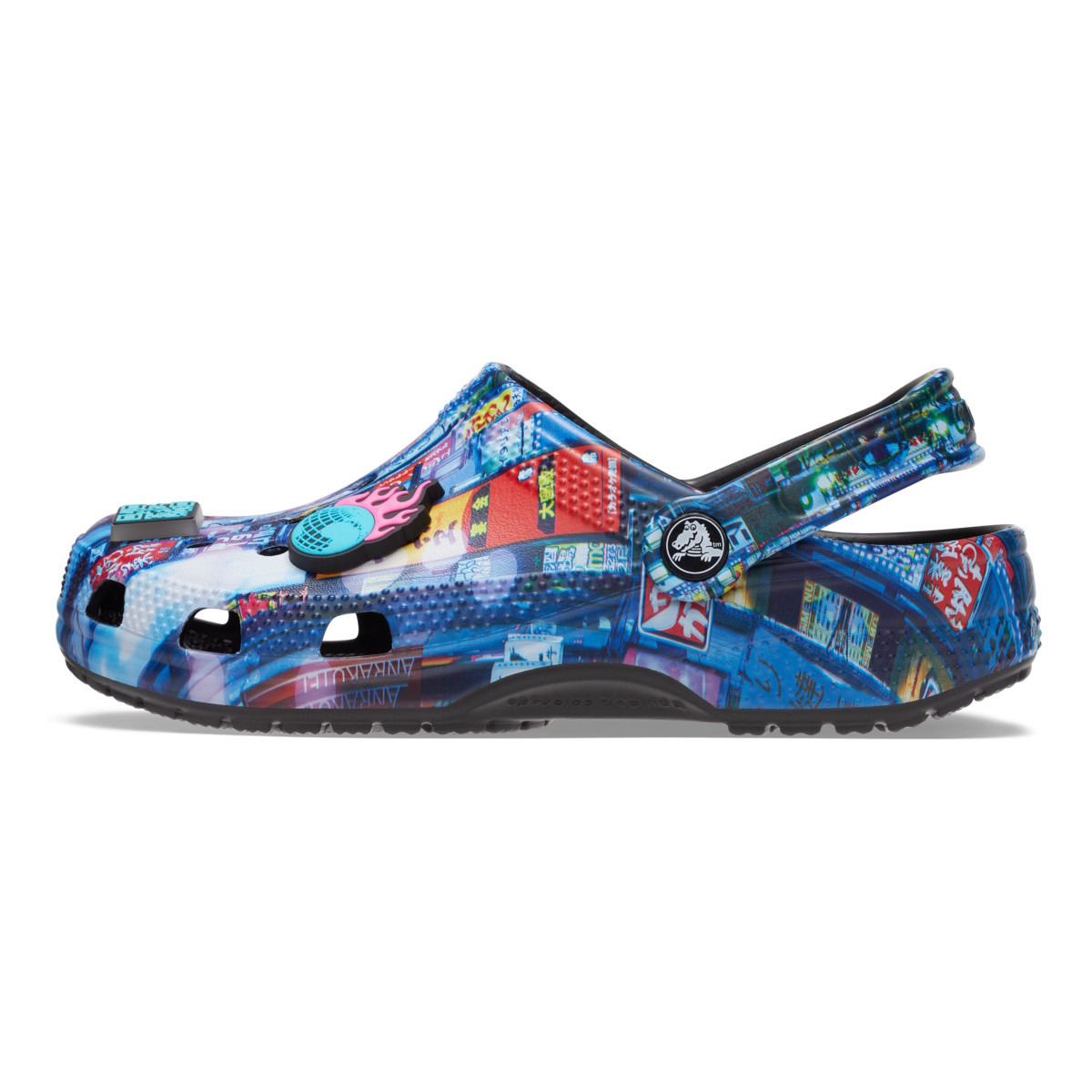 Saboti Crocs Classic Cyber Nights Clog Multicolor - Multi - 2 | YEO