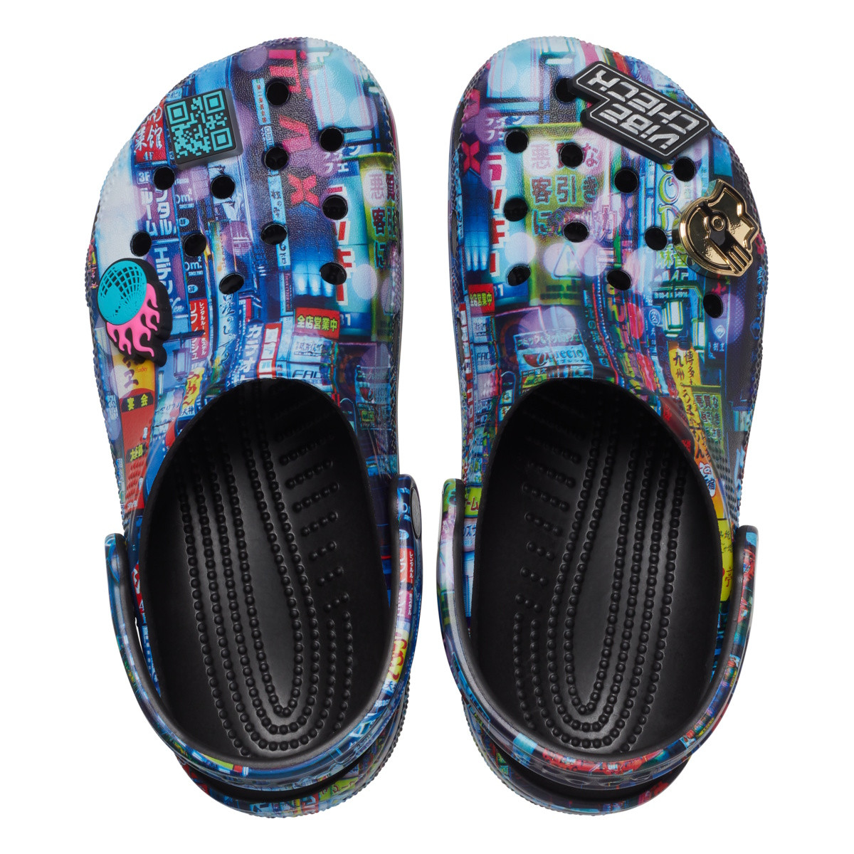 Saboti Crocs Classic Cyber Nights Clog Multicolor - Multi - 4 | YEO