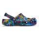 Saboti Crocs Classic Cyber Nights Clog Culoare Multicolor - Multi