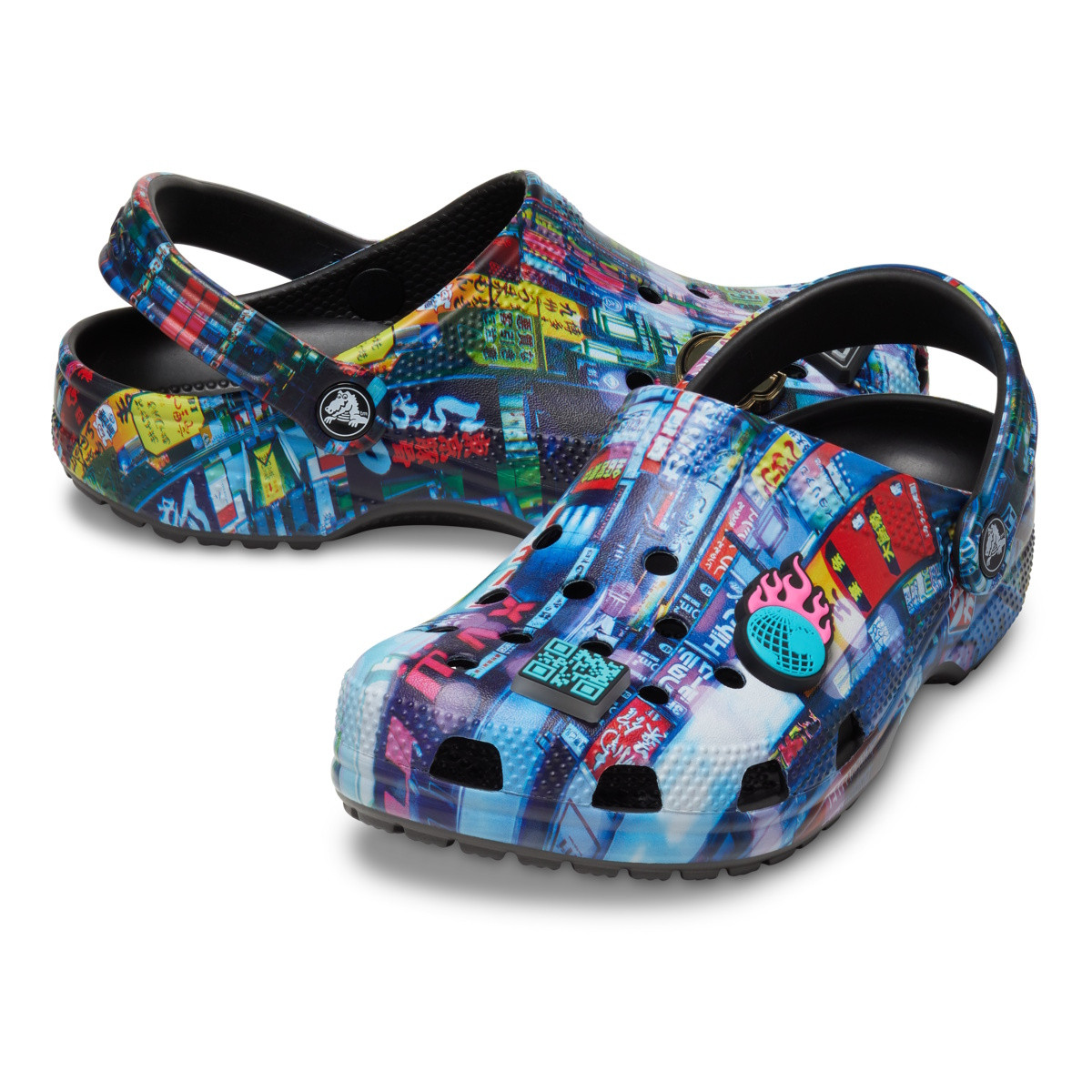 Saboti Crocs Classic Cyber Nights Clog Multicolor - Multi - 3 | YEO