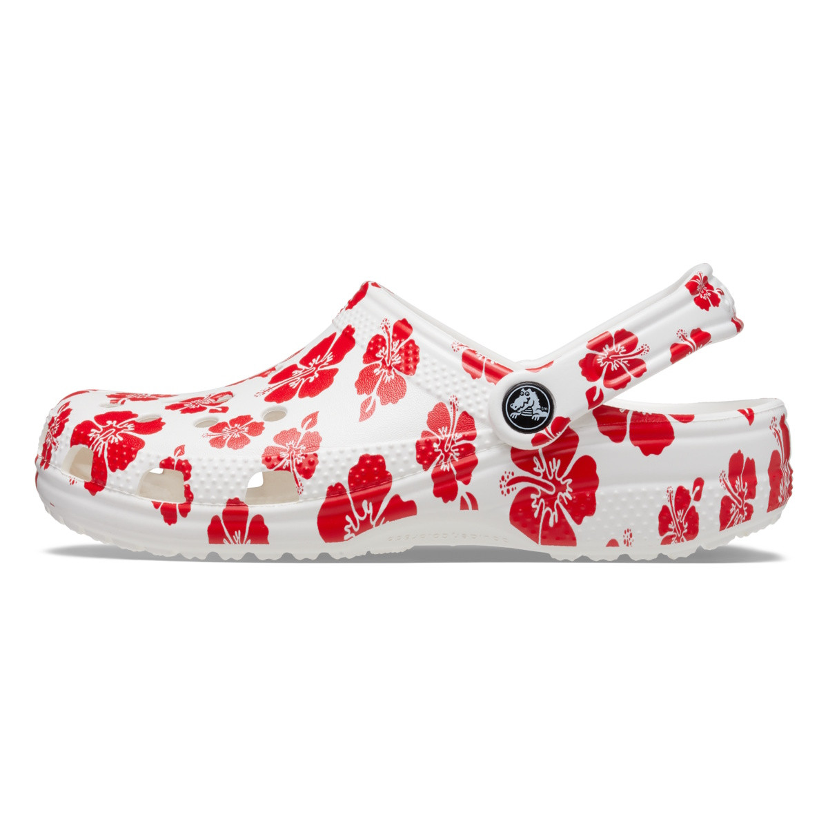 Saboti Crocs Classic Retro Resort Clog Roșu - Flame/White - 2 | YEO