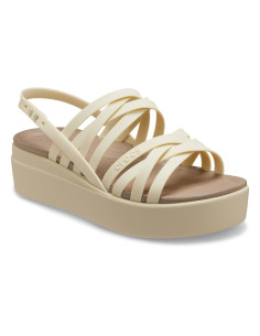 Sandale Crocs Brooklyn... Bej - Bone